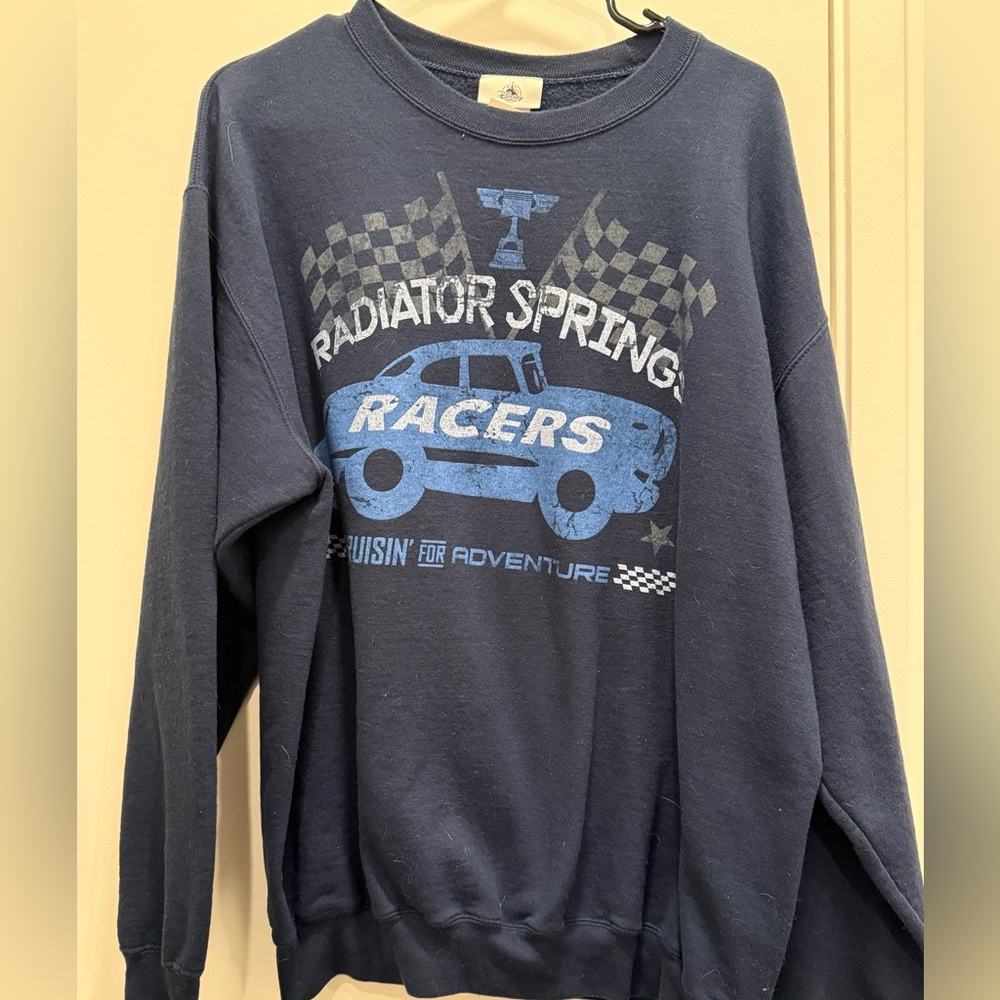 Radiator Springs Racers Navy Crewneck Sweater